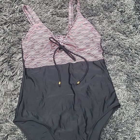 Tummy Control One-Piece Swimsuit, Women's top qual - Picture 2 of 4